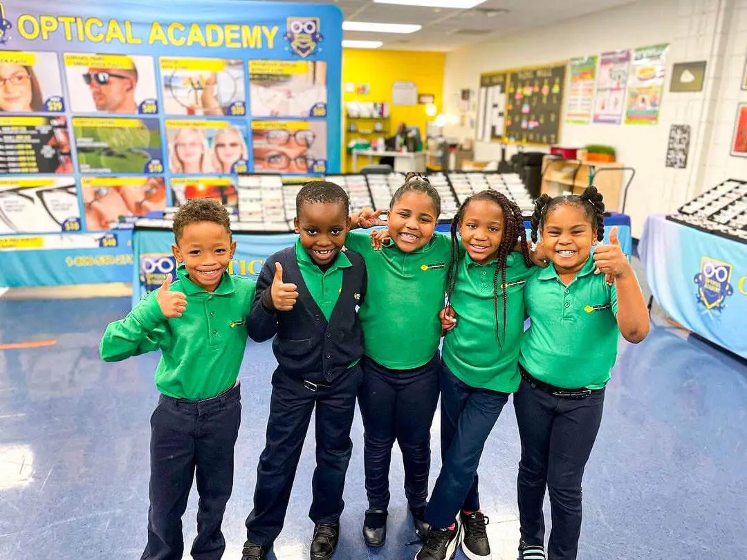 Classroom vision screening event
